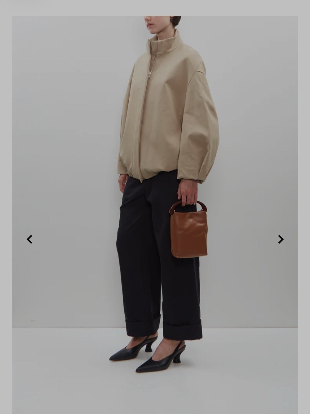 Dries Van Noten Brown Leather Messenger Mini Bag